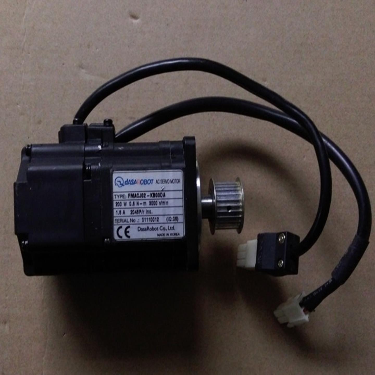 原装拆机韩国 DASAROBOT 200W伺服电机 FMACJ02-KB00DA 议价