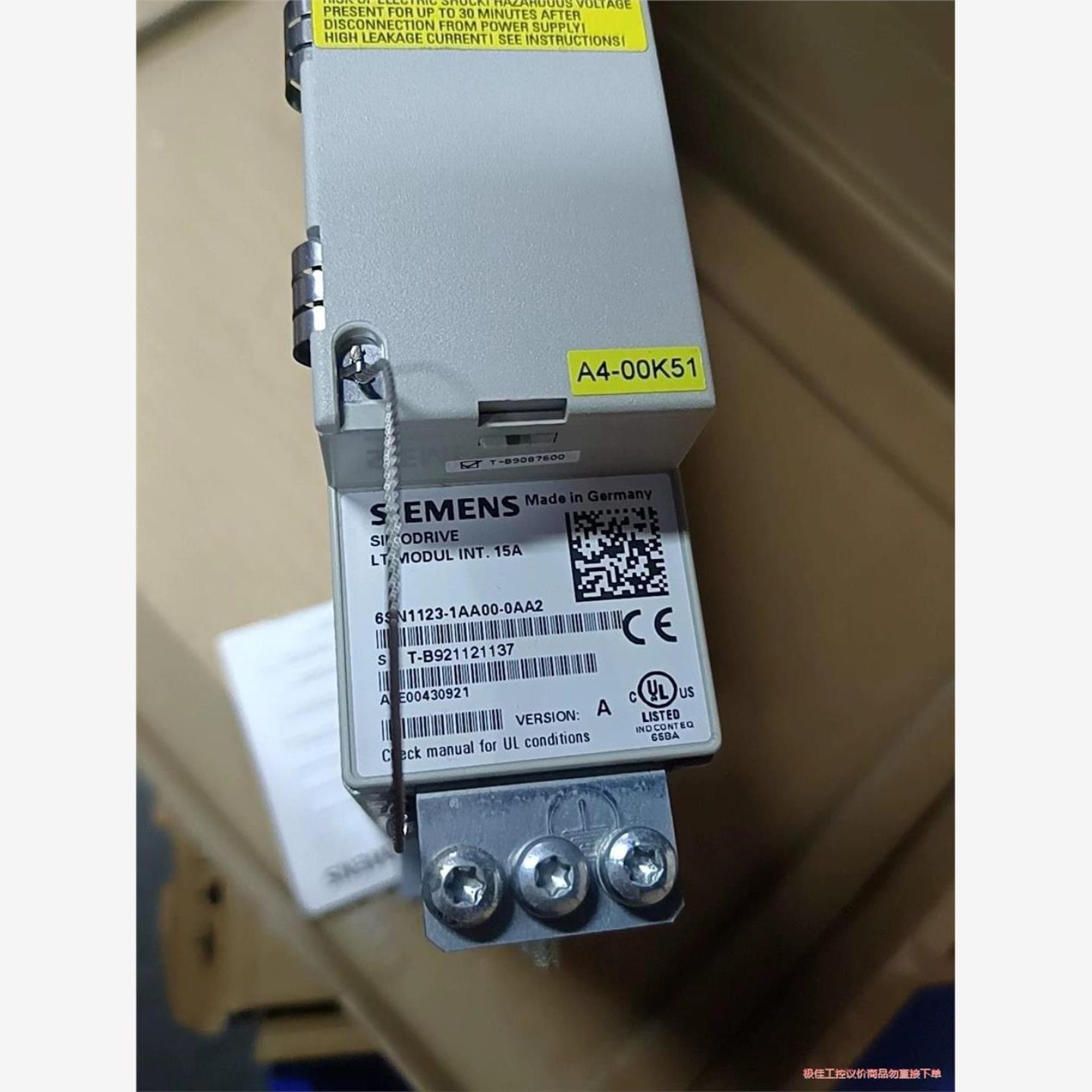 议价商品6SN1123-1AA00-0AA2开封裸机实物