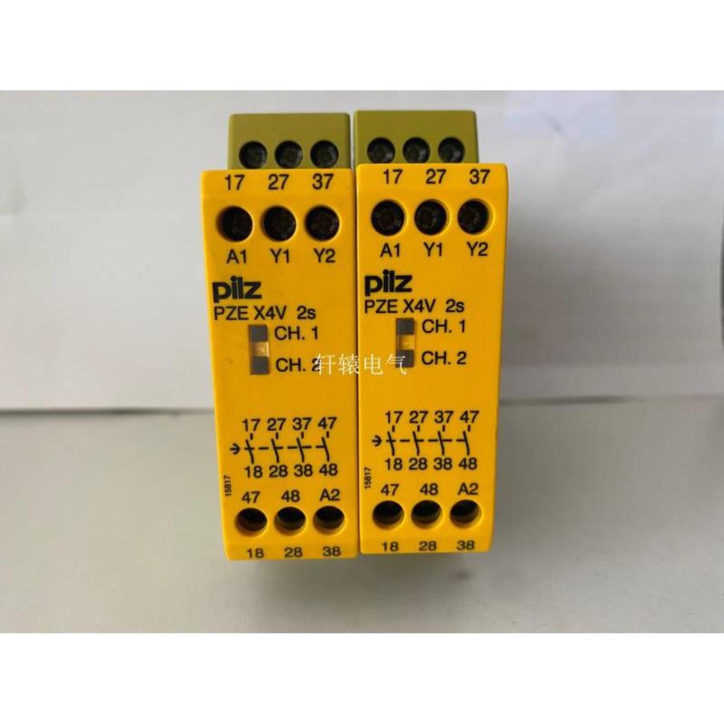 pilz 774582原装 皮尔兹安全继电器 PZE X4V 224VDC 4no fix