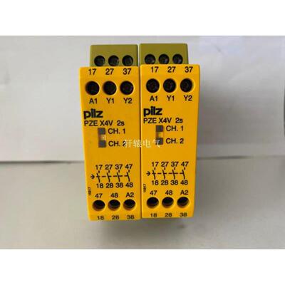 pilz 774582原装 皮尔兹安全继电器 PZE X4V 224VDC 4no fix