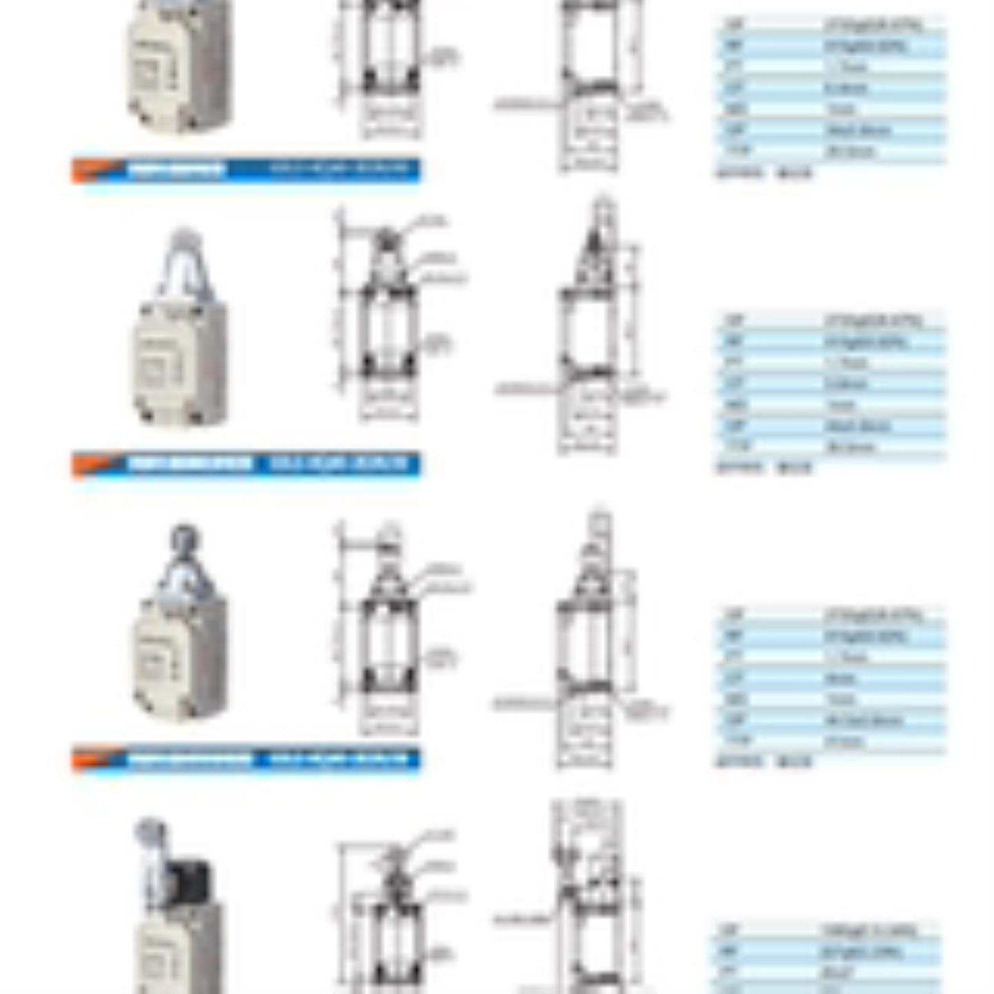 供应GSEE行程限位开关GSLS-KQ40-2E2R00 GSLS-KQ40-2E2R20