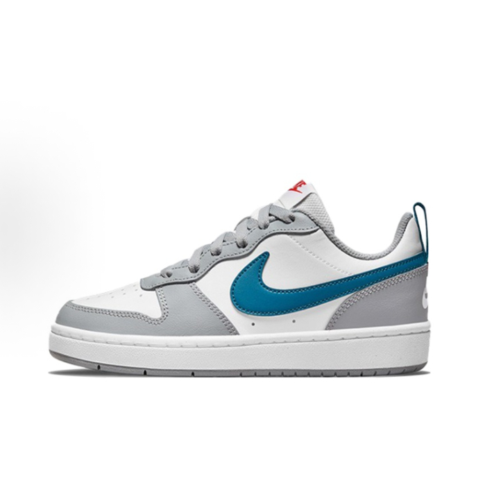 Nike Court Borough Low 耐克女鞋灰白蓝百搭低帮板鞋 BQ5448-117