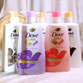 多芬DOVE洗发水乳深层修护强韧去屑直顺轻润保湿 680ML香港货进口