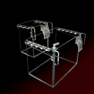 定制外挂式 藻缸海水珊瑚缸外置藻盒白点隔离海水缸检疫隔离盒热弯