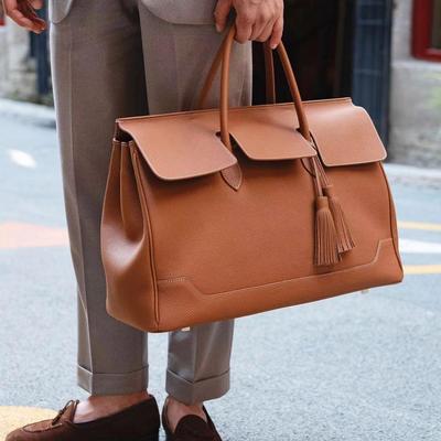 2025新款真皮大容量手提旅行包