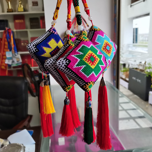 锦西兰土家织锦西兰卡普挂件饰品