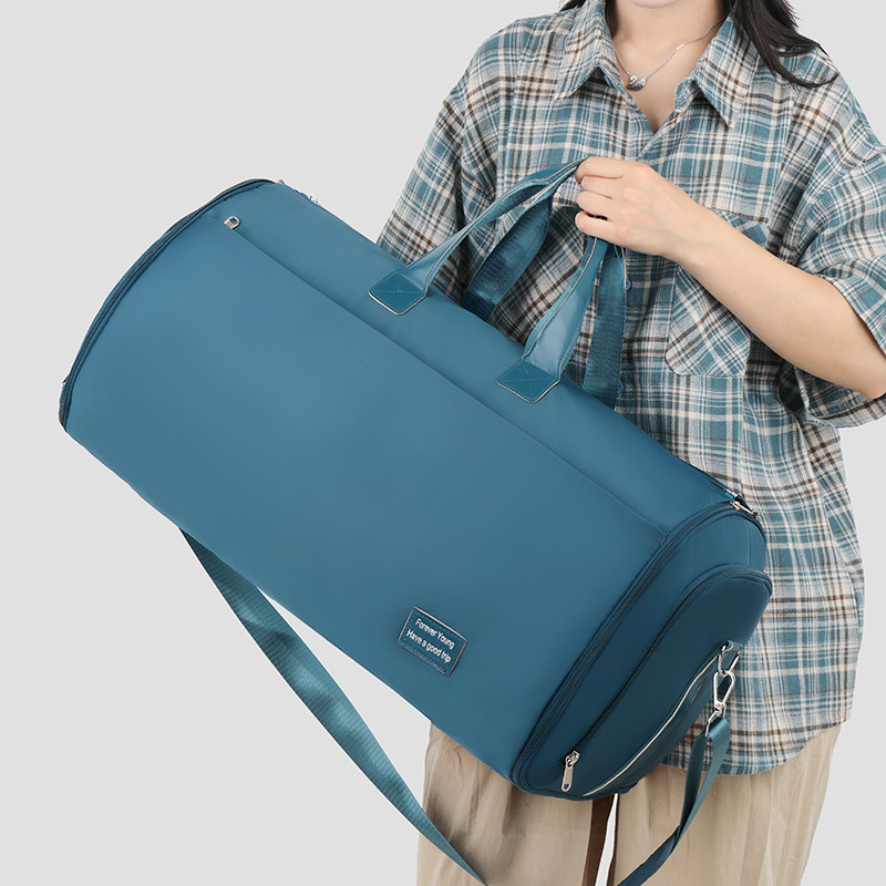 FASHION WOMENS SHOULDER BAGS CROSSBODY BAGS LARGE CAPACITY MENS HANDBAGS PORTABLE SUIT BAGS WET AND DRY SEPARATION STORAGE BAGS