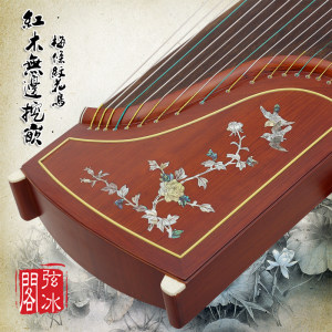 ◤弦冰阁◢古筝乐器古筝实木红木麦画筝（鸟语花香）考级古筝
