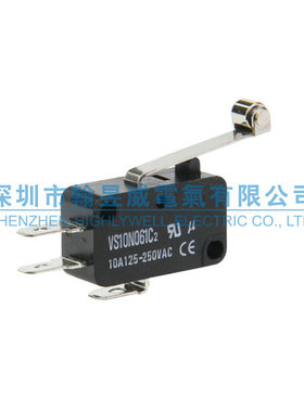 现货台湾HIGHLY海立CQCUL微动限位行程开关10A长柄带轮VS10N061C2