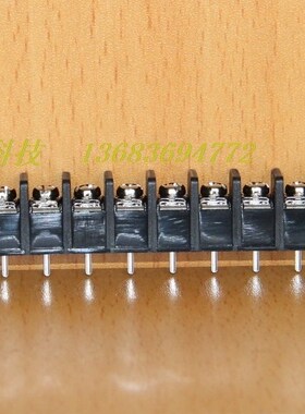 DECA台湾进联8.25间距12位黑色美规螺丝接线端子台T33-BM11