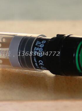 P16LAR1-1AB台湾进联圆形绿色带锁按钮单路常开常闭按键开关DECA