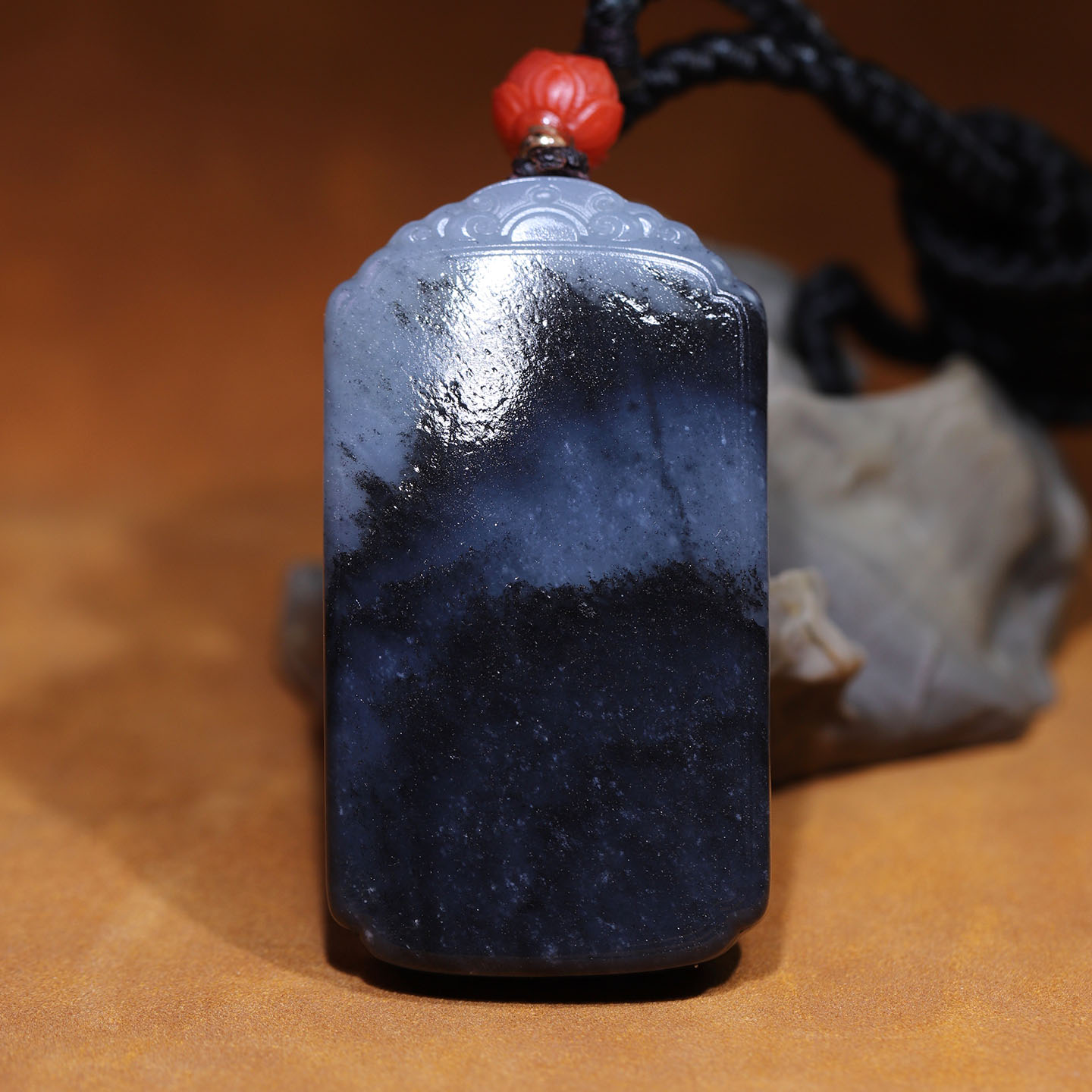 玉秀新疆和田玉平安无事牌吊坠男女挂件苏工籽料羊脂玉定制带证书