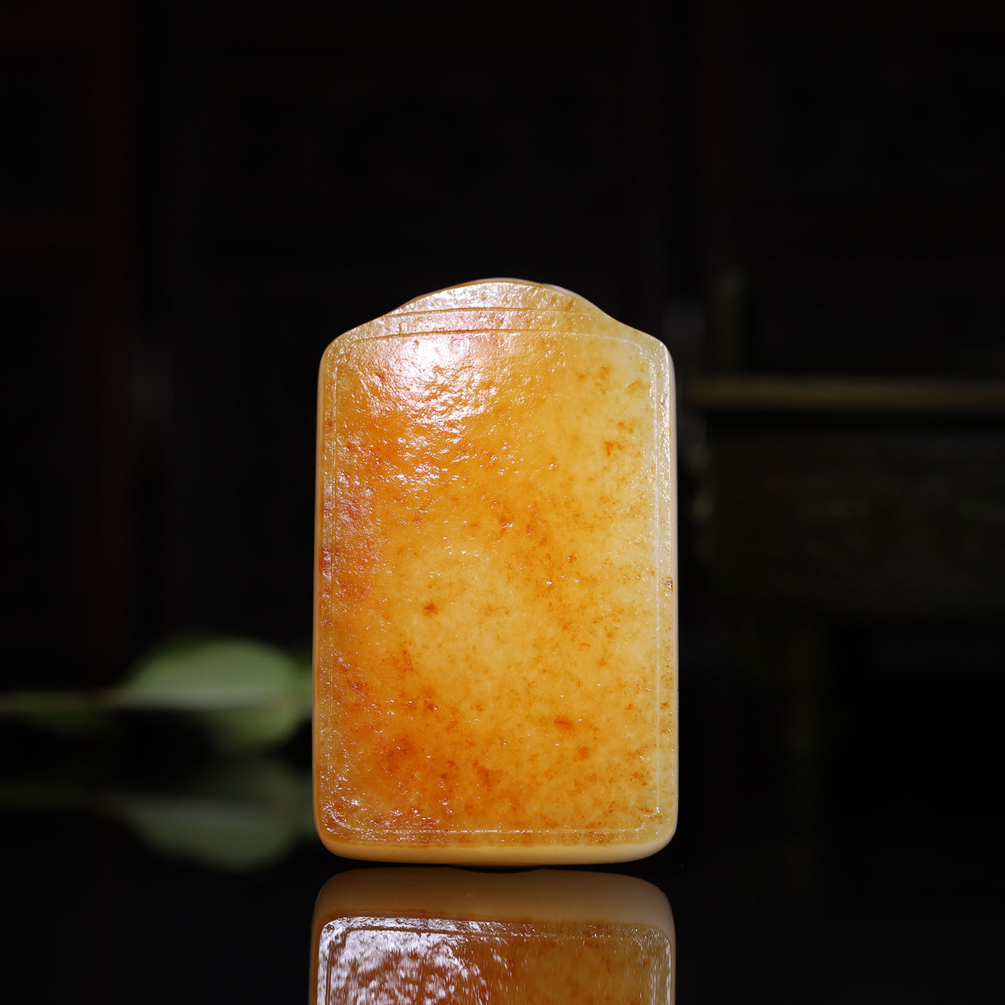 玉秀新疆和田玉平安无事牌吊坠男女挂件苏工籽料羊脂玉定制带证书