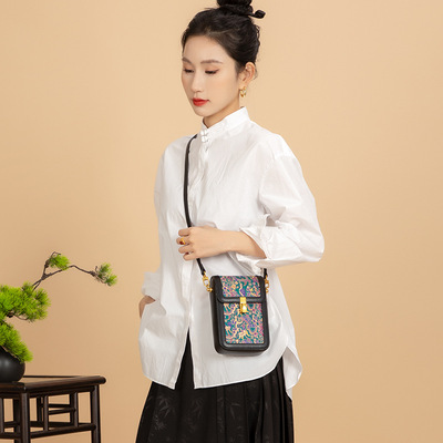 非遗名家张和才蜀锦女包新中式