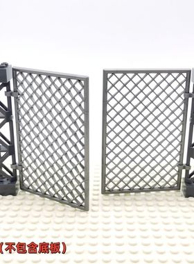 小颗粒门窗组装房子建筑街景军事场景基础件配件散件积木