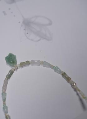 云鬓摇天青新中式清冷感项链