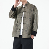 2025春季风男装夹克复古唐装青年汉服中式外套A118-A8821P120，男装夹克，电商A118