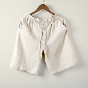 纯亚麻风夏季五分裤盘扣大码复古短裤DS-A118-DK906P95,男装牛仔裤,电商A118