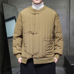 冬季风棉衣唐装加厚套头复古中式棉服外套男A118-MY2306P135图片