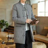 冬装风白鸭绒羽绒服大码中长款唐装羽绒服男QT3028-YR201P265，男装羽绒服，电商A118