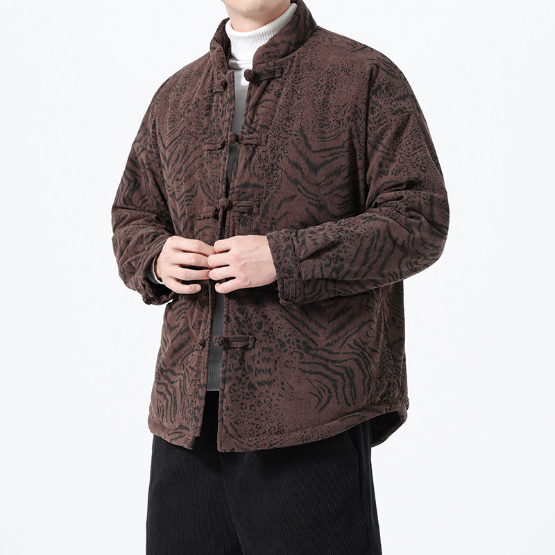 冬季风唐装棉衣中式复古大码保暖加厚外套男A118-MY6611P145,男装棉衣,电商A118