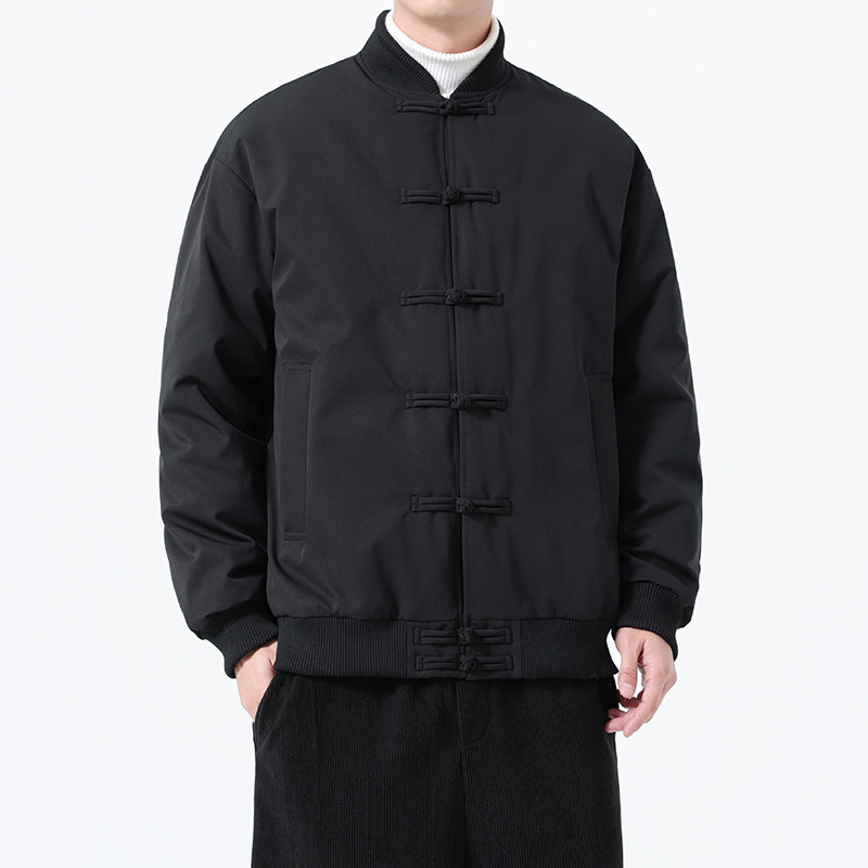 90%白鸭绒冬季风唐装中式轻薄羽绒服保暖外套A118-YR206P245,男装羽绒服,电商A118