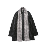秋冬风男装汉服套装中式复古丝绒压皱唐装风衣TZ11-P140，男装风衣，电商A118