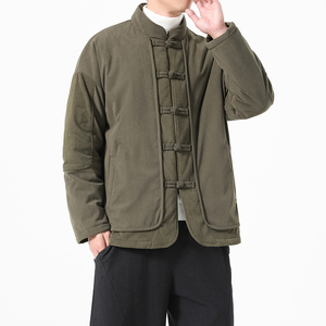 2025冬季风唐装棉衣保暖加厚外套男A118-MY6603P165抖音控268图片