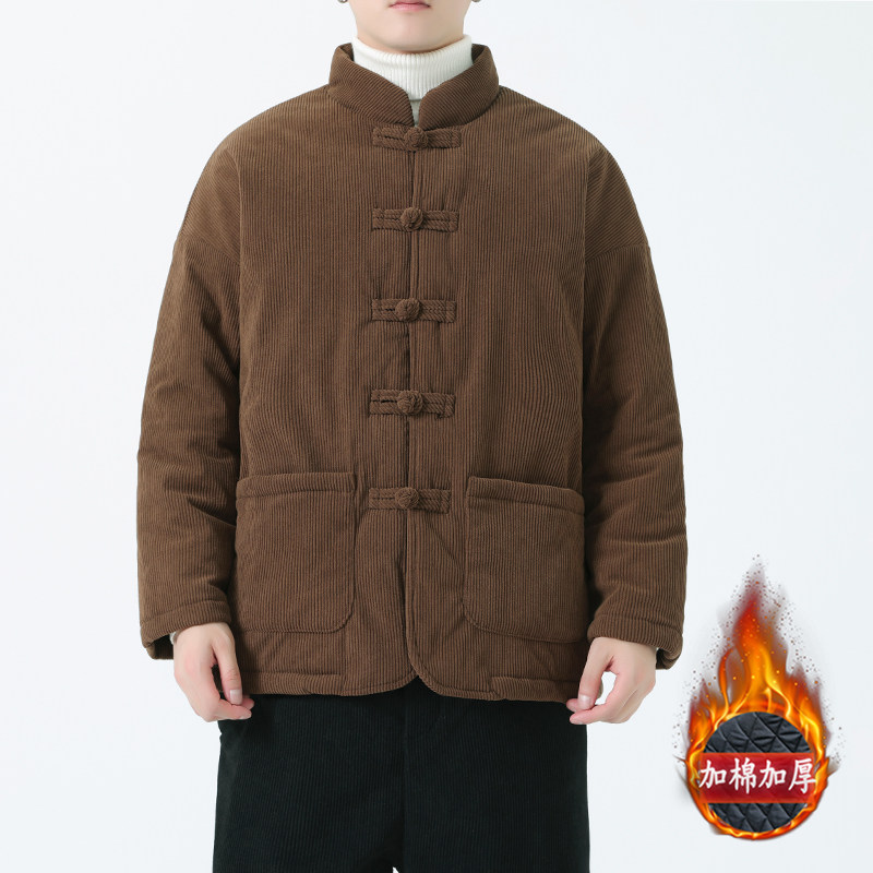 冬季新款风男装棉衣中式复古唐装加厚保暖上衣MY010-P140,男装棉衣,电商A118