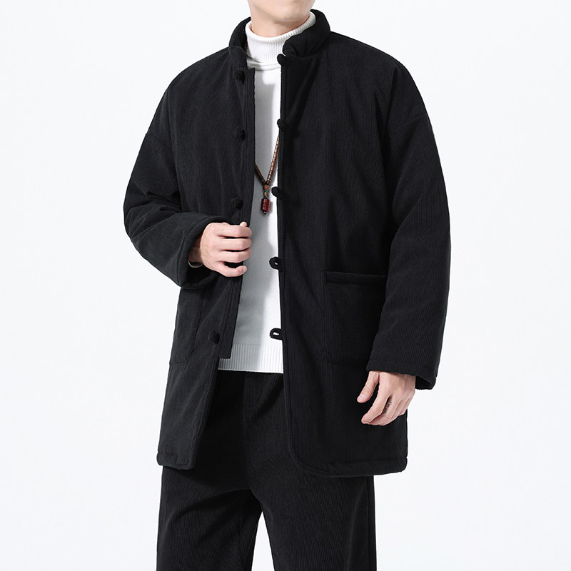 冬季风唐装棉衣大码复古中式保暖加厚外套男A118-MY6609P165,男装棉衣,电商A118