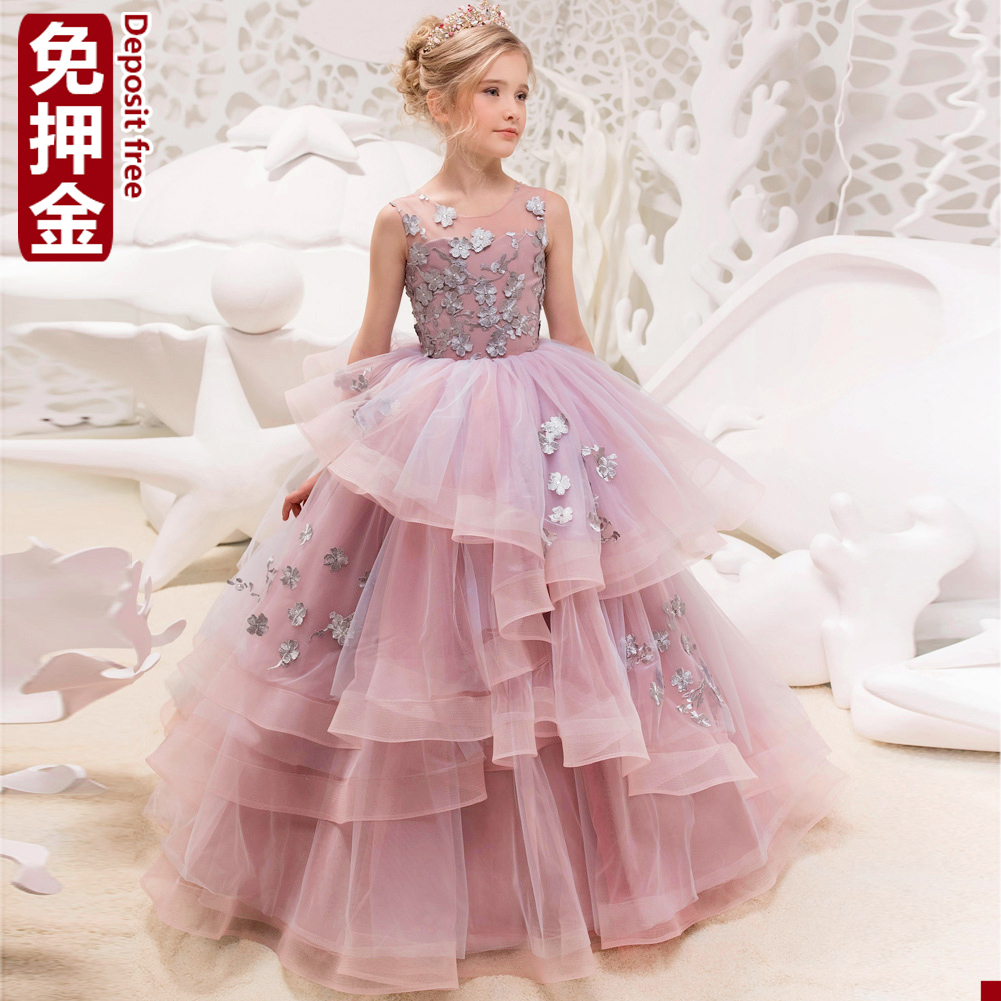 lease children Evening dress model Catwalk clothing Lease girl Piano show Host Wedding dressin the Children/Baby/Family fitted , Children dress  category - from Buy2taobao.com to provide professional Taobao agent buy service