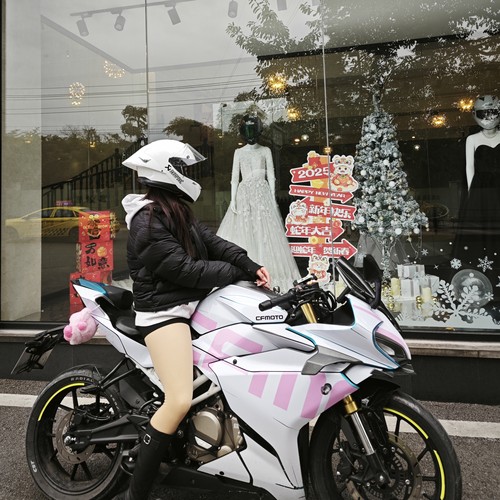 春风250SR全车改装版画车贴花
