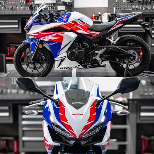 适用本田cbr400R全车贴纸改装版画 个性车身改色防水保护膜可定制