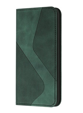 纯色绿适用Galaxy A11/A21/A31/A41/A51三星翻盖手机壳A71 4G/5G皮套防摔保护套男女电话壳