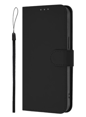 黑色适用GalaxyS25/S24/S23/S22/S21 Ultra/Plus+/FE 5G三星翻盖手机壳S20/S10 4G皮套防摔保护套电话壳