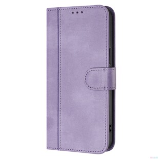 A57 皮套电话壳 A55 A56 A17 A37 5G三星翻盖手机壳A15 A16 A06 A35 紫色适用GalaxyA07 A26 A25 A36