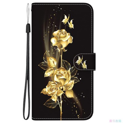 金玫瑰适用IPhone16/15/14/13/12/11promax/Plus苹果翻盖手机壳Mini/Se/X/XR/XS/8皮套防摔保护套电话壳