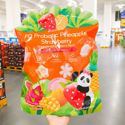 MM冻干益生菌凤梨草莓210g独立小包装奶酪混合水果冻干儿童零食