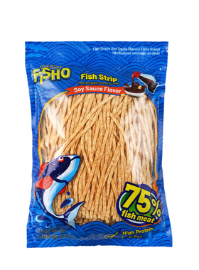 山姆超市FISHO泰国进口酱油风味鱼丝600g熟制水产制品海味零食