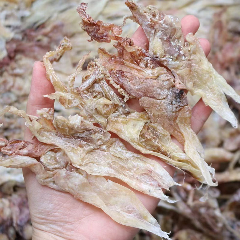 广东特产鱿鱼须干货淡口生晒无盐爽口鱿鱼头鱿鱼干海味海产品