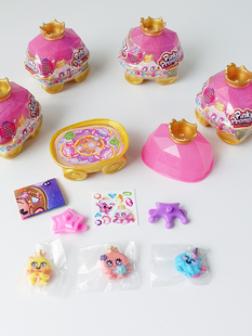 pinky promise新款可爱公仔女孩DIY宝石发夹戒指手环项链饰品盲盒