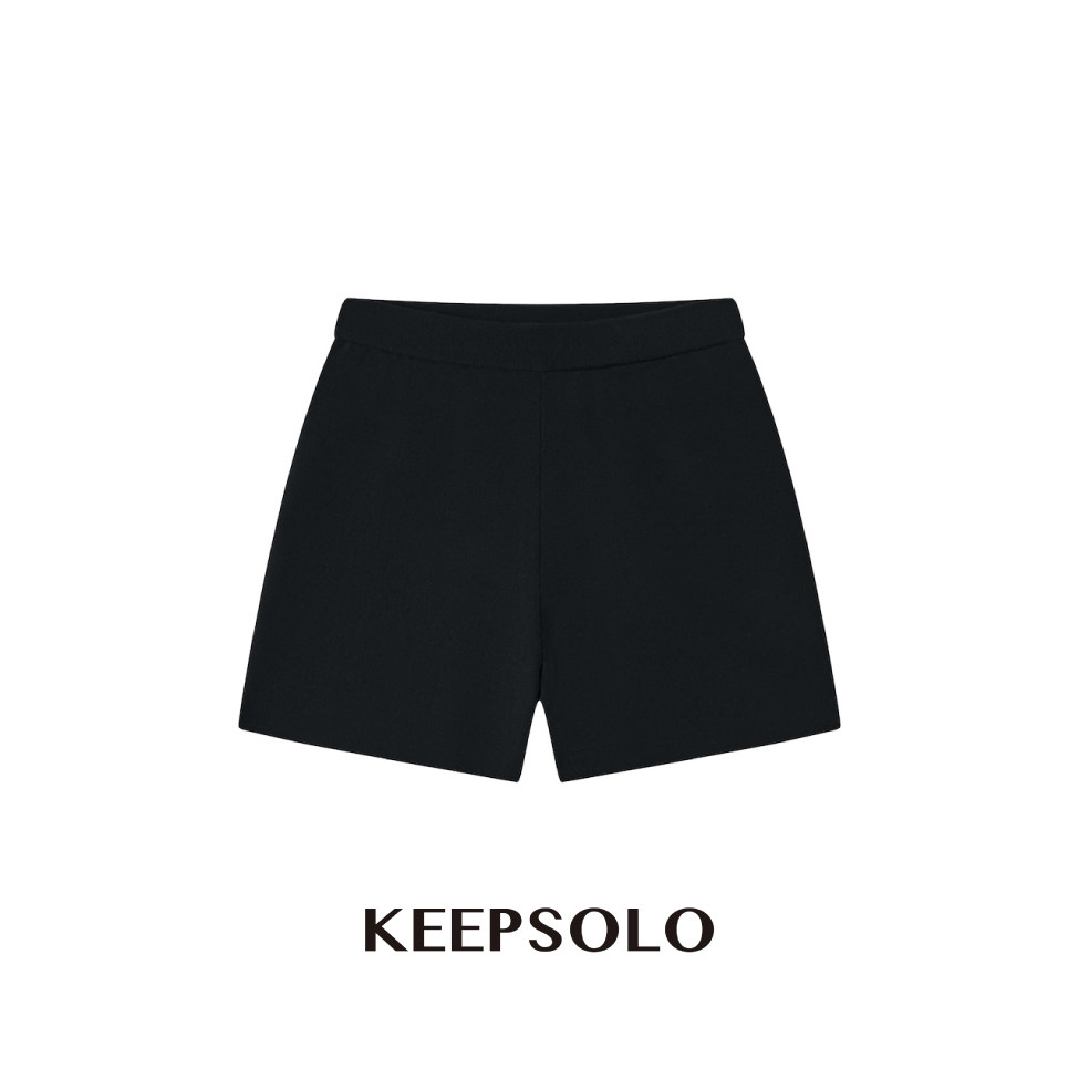 KeepSolo「百搭单品」丝麻凉感骑行短裤26SS034