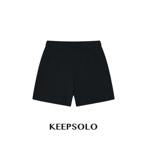 KeepSolo丝麻凉感骑行短裤
