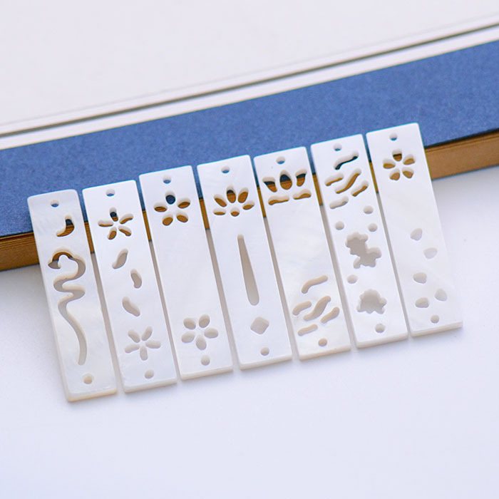 diy贝壳镂空装饰品步摇璎珞吊片