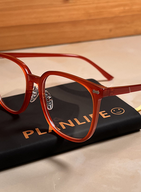 TR90红色眼镜框新款男韩版复古超轻全框镜架女可配有度数近视眼镜