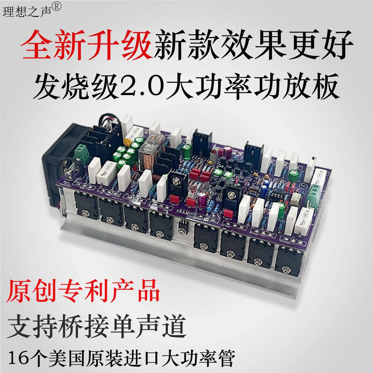 理想之声HIFI发烧级功放板