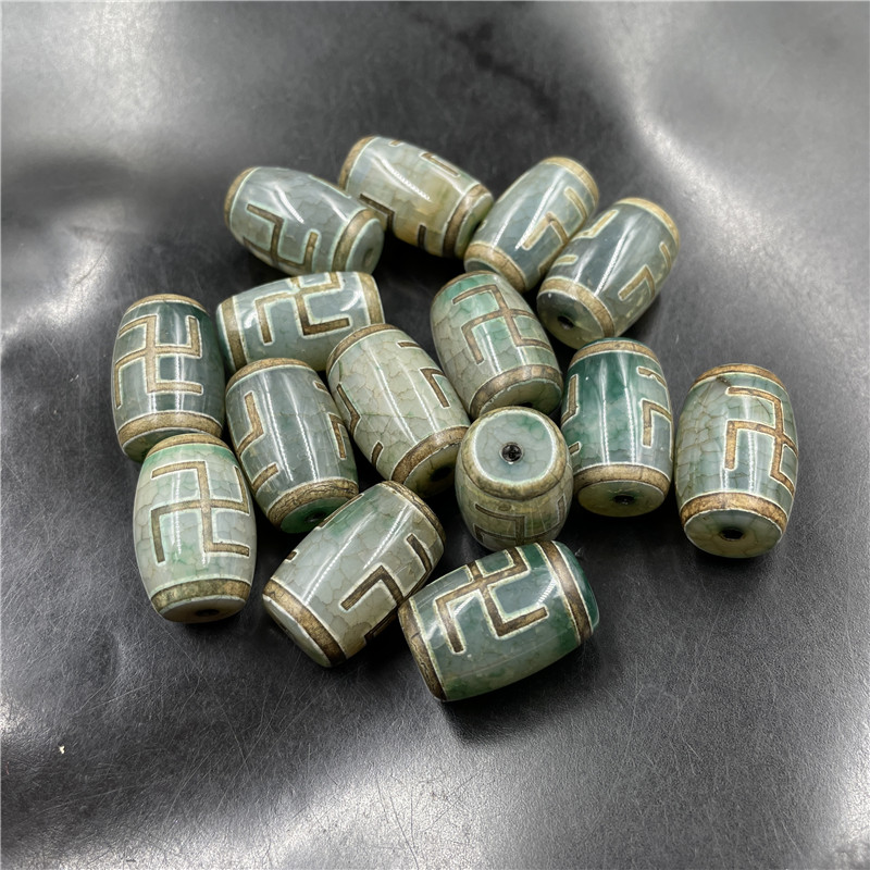 天珠玛瑙桶珠散珠散批