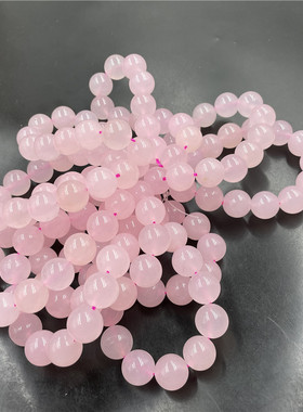 四海玉器14毫米粉色圆珠粉晶特价