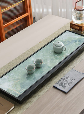 乌金石茶盘天然小号大号