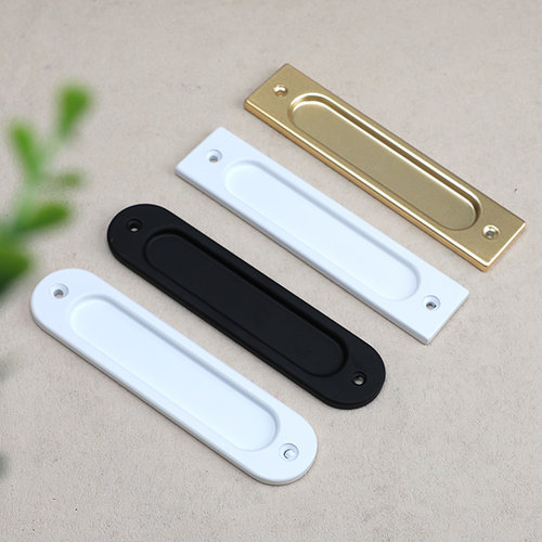 免打孔粘贴移门拉手金色黑色灰色仓谷门玻璃门厨房门抽屉隐形把手
